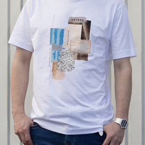 SEINCE　センス　Tシャツ　コットン　プリント　レター