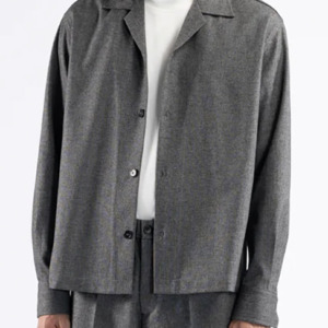 I'M BRIANアイムブライアン　イタリアン　ボウリングカラー 長袖シャツ