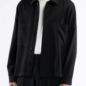 I'M BRIANアイムブライアン　イタリアン ミストウール ロングスリーブシャツ